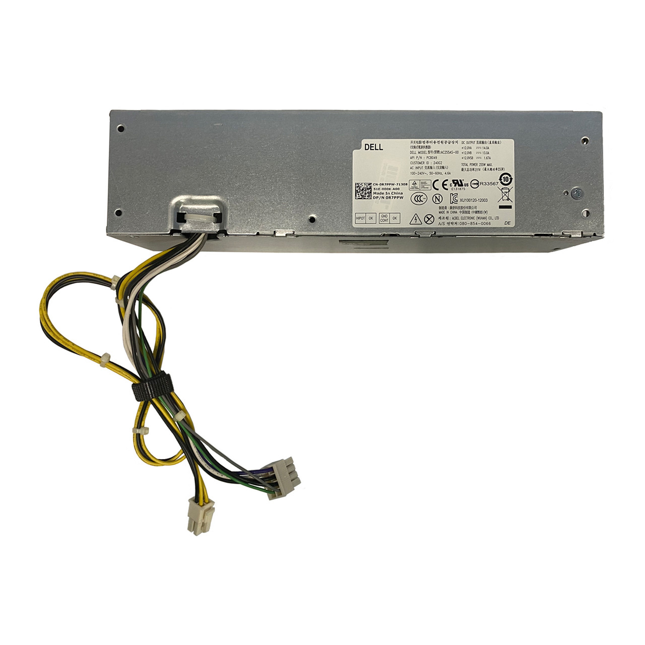 Dell R7PPW Optiplex 9020 SFF 255W Power Supply AC255AS-00