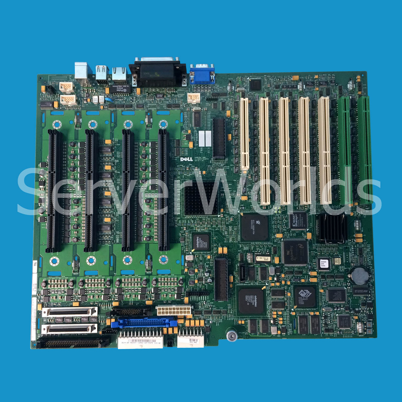 Dell 1H634 PowerEdge 6400 6450 System Board