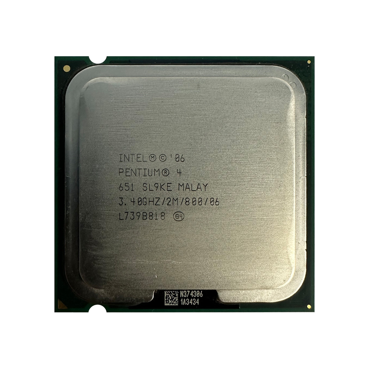 Intel SL9KE P4 651 3.4GHz 2MB 800MHz Processor