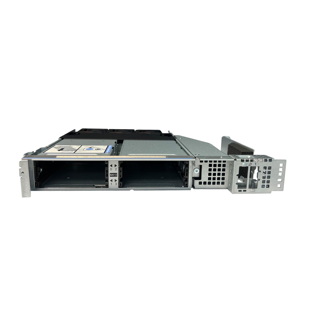 Dell 4CJTY | PowerEdge R750 4 x 2.5 Rear Drive Cage Assembly - Serverworlds