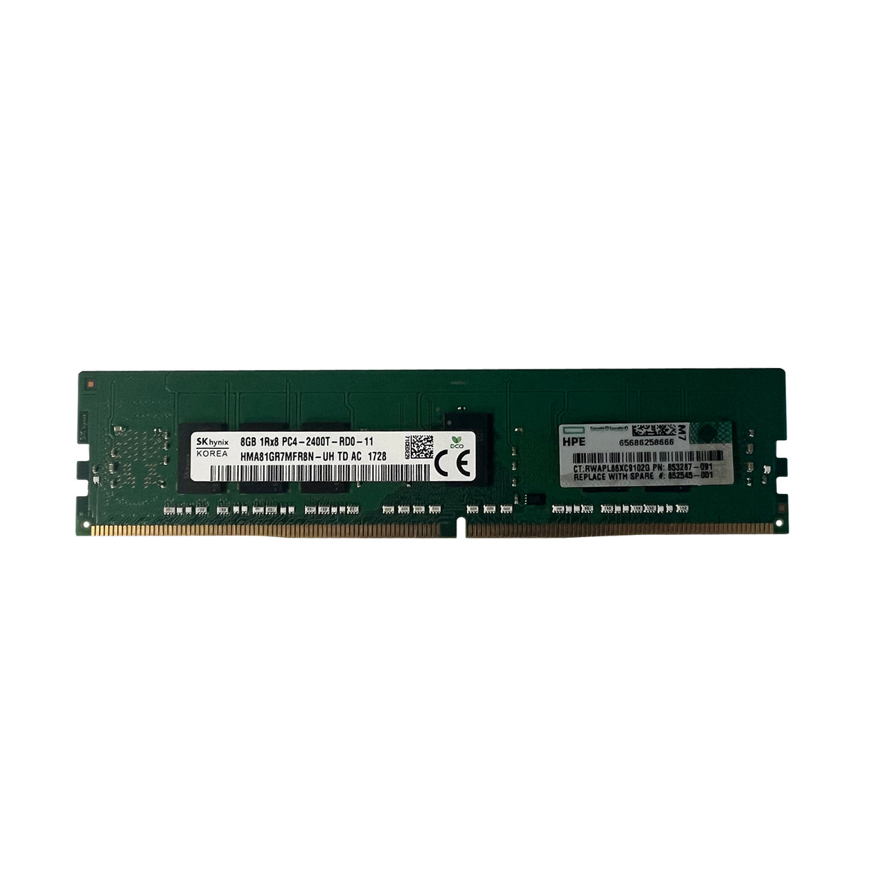 HP 852545-001 8GB 1Rx8 PC4-2400T Reg Module