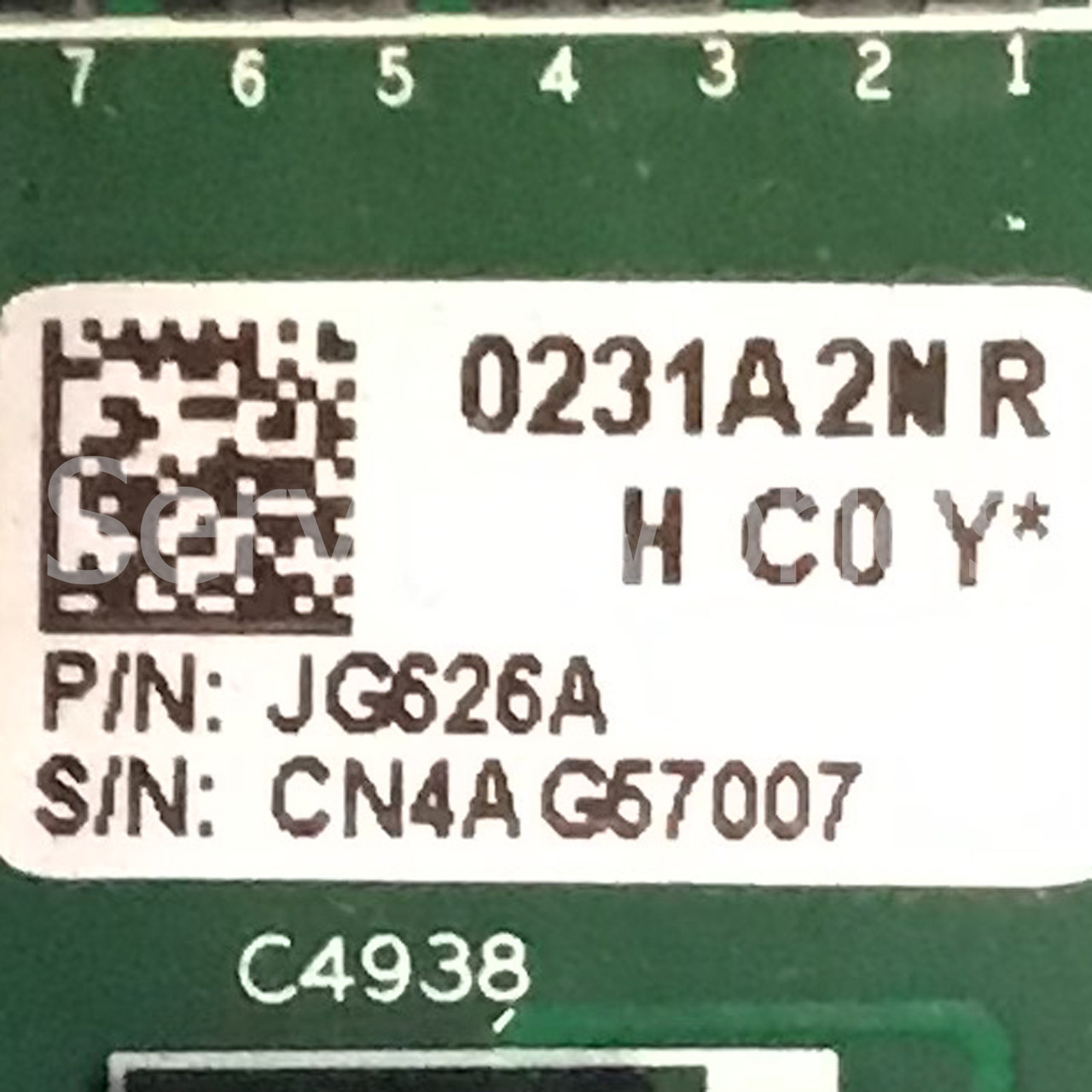 HPe JG626A 12900 48 Port 10GBe SFP+ EC Module JG626-61001