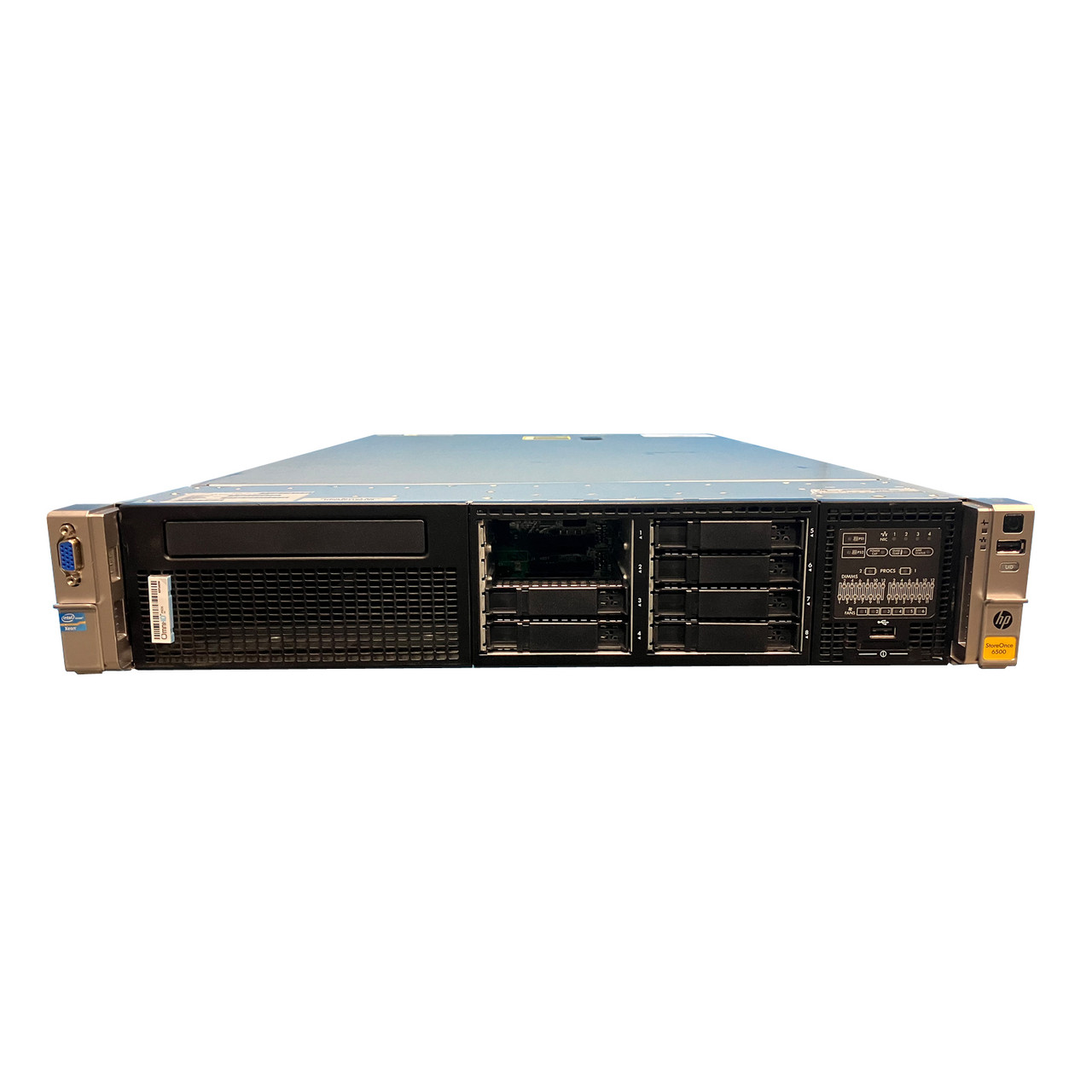 HPe BB900A Storeonce 6500 120TB Couplet 2 x e5-2690 8c 2.9GHz 256GB RPS
