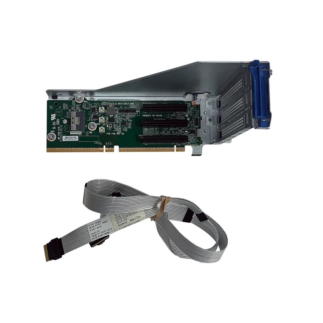 HPe 867806-B21 Slimline Riser Kit 1 Port 2 NVMe DL380 Gen10 NEW