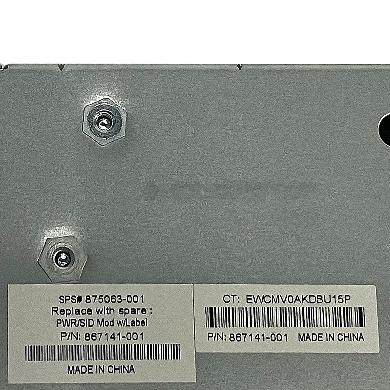 HPe 875063-001 DL380 Gen10 SID Module with Cable 867141-001