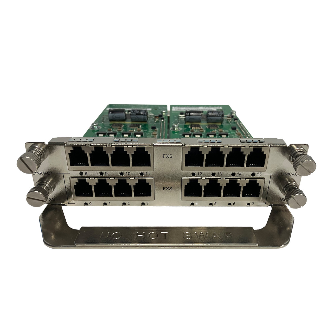 HP JF254B MSR 4-port T1/ Fractional  MIM module 
