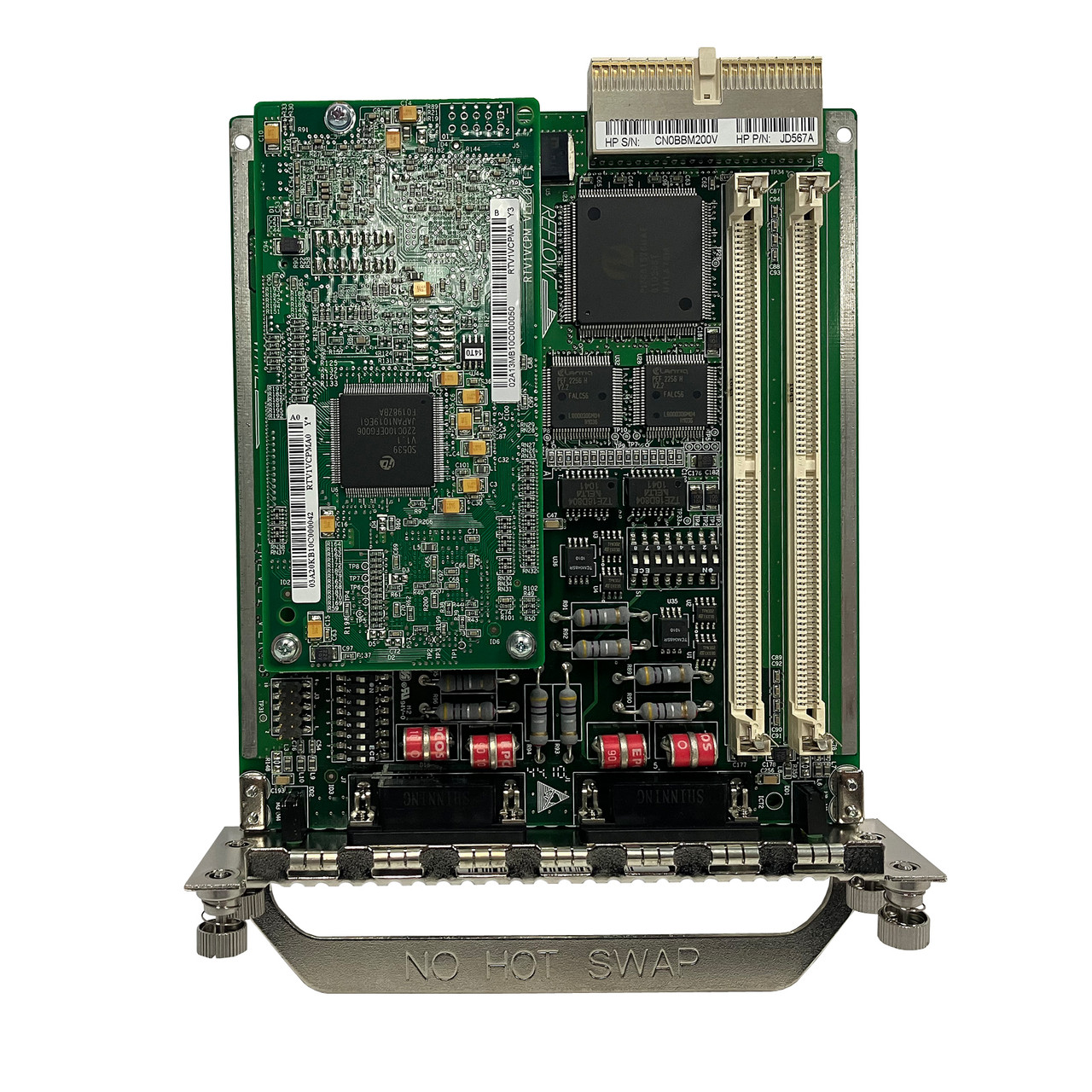 HP JD567A MSR 2 Port E1 Voice MIM Module