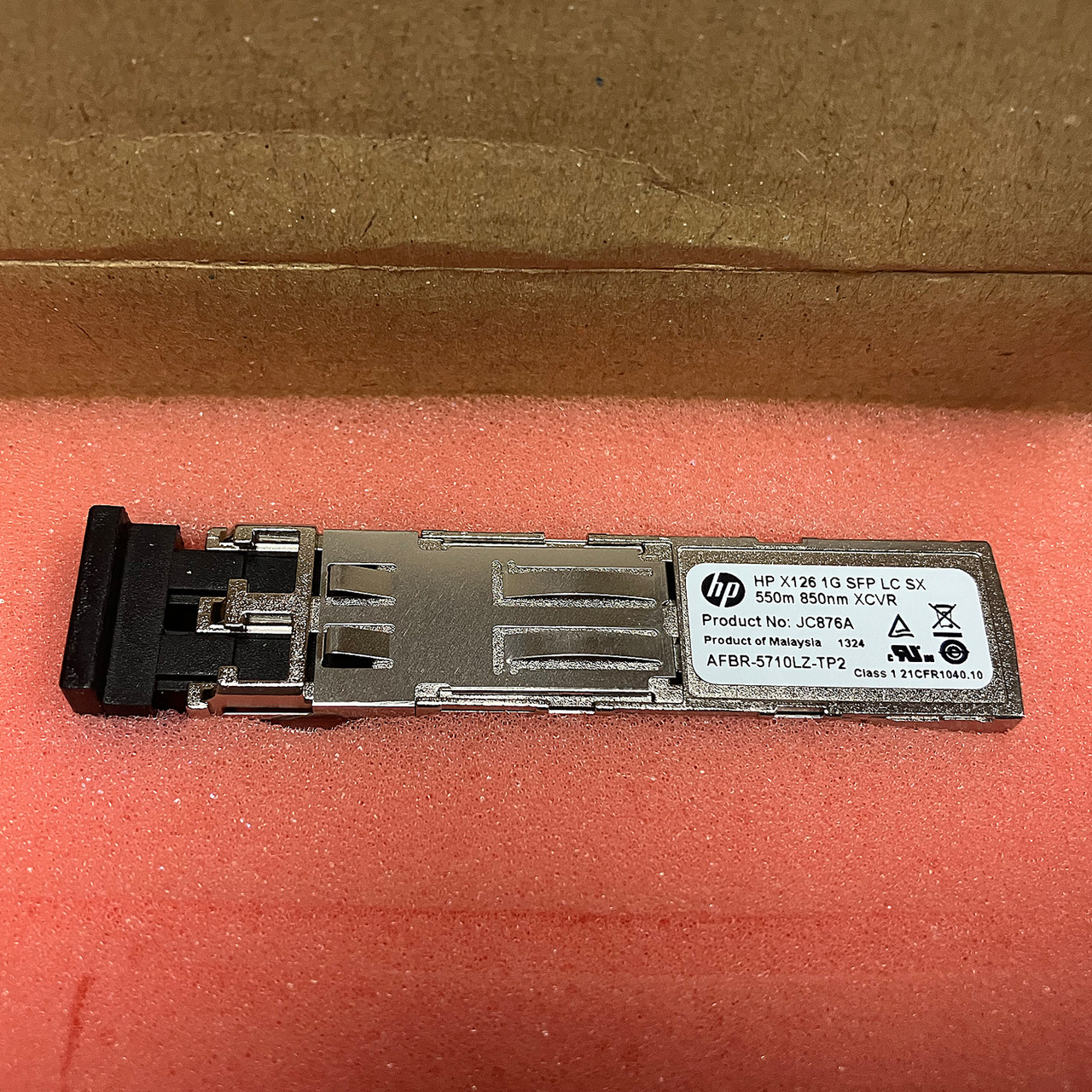 HP JC876A X126 1G SFP LC SX 550m 850nm XCVR NEW