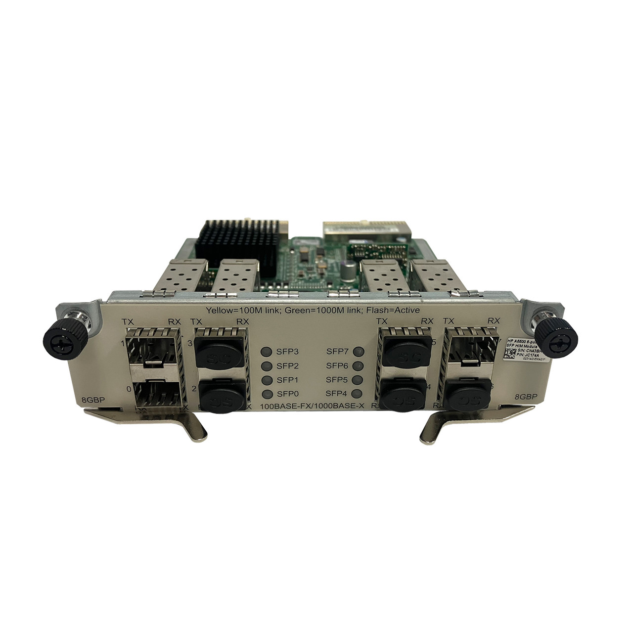 HP JC174A FlexNetwork 6600 8-port GbE SFP HIM Router Module