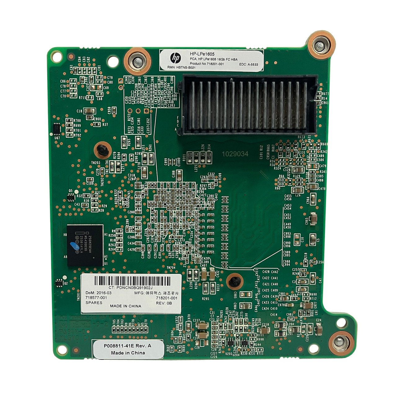 HPe 718577-001 16GB Fibre Channel Mezz Adapter LPe1605 718201-001 718203-B21