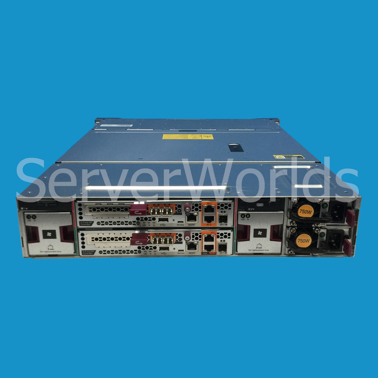 HPe N9X18A Storevirtual 3200 8 port 1GB iSCSI SFF Storage Chassis