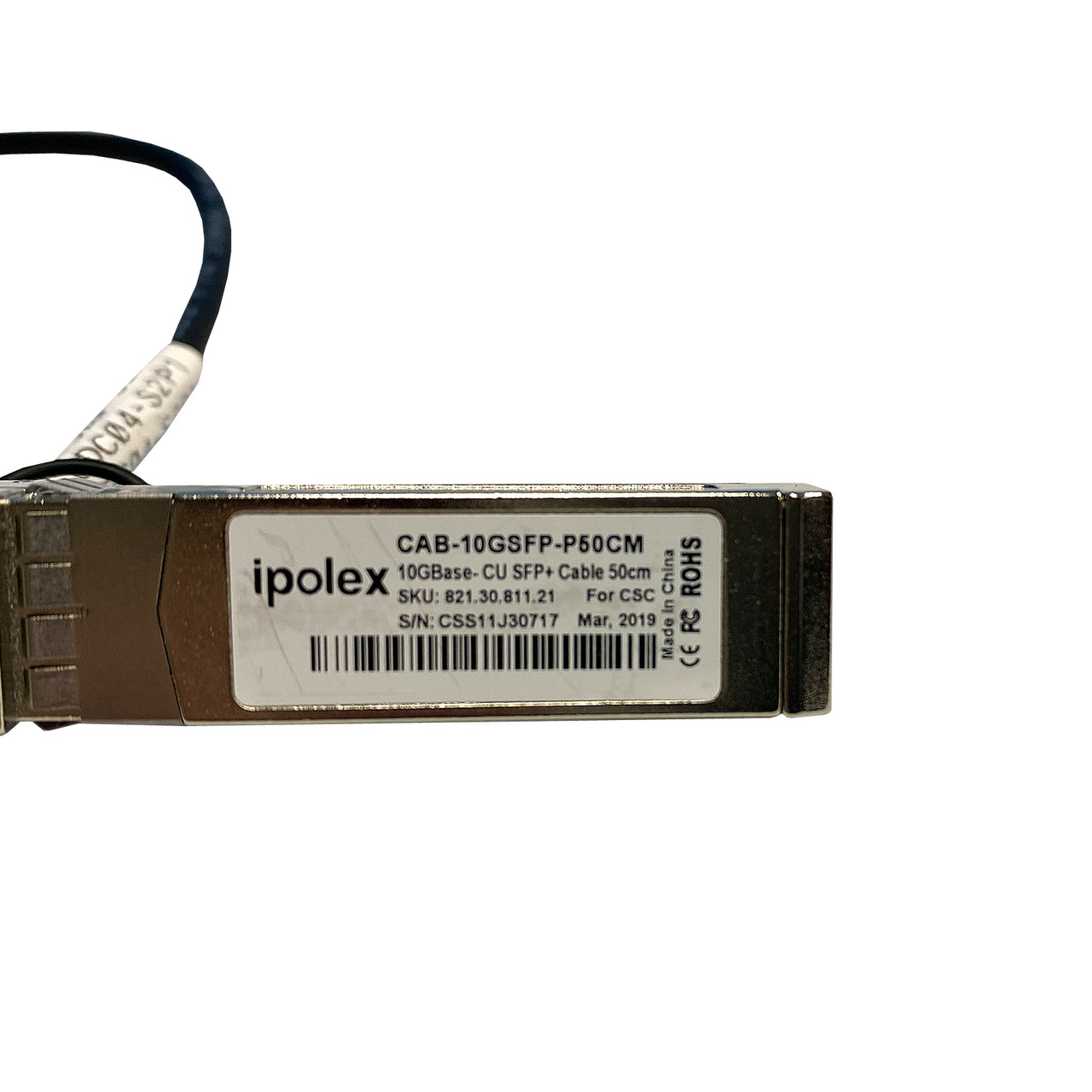 IPOLEX CAB-10GSFP-P50CM IPOLEX 50CM SFP+ DAC Cable