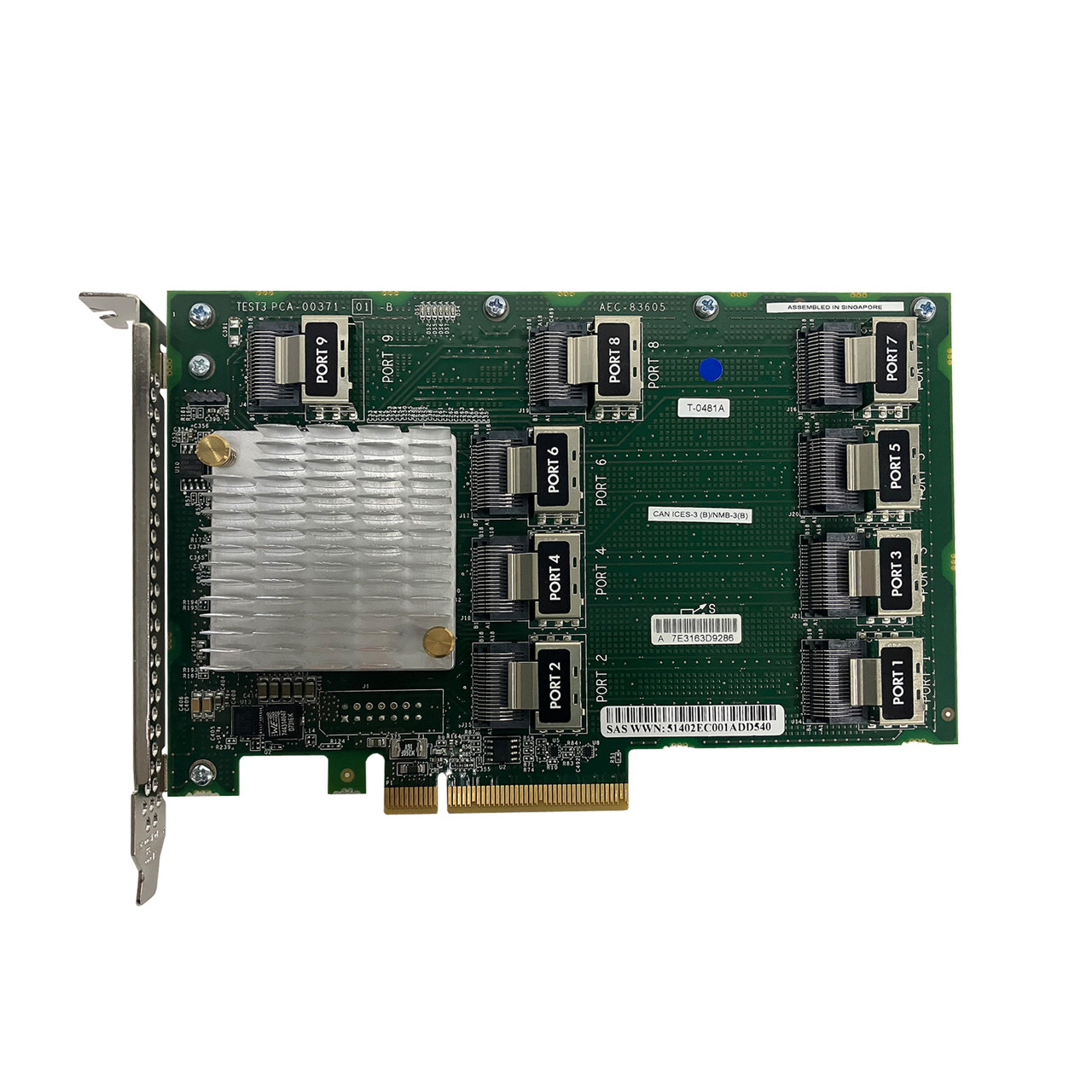 HPe DL38X Gen10 12GB Storage SAS Expander 727252-002 876907-001