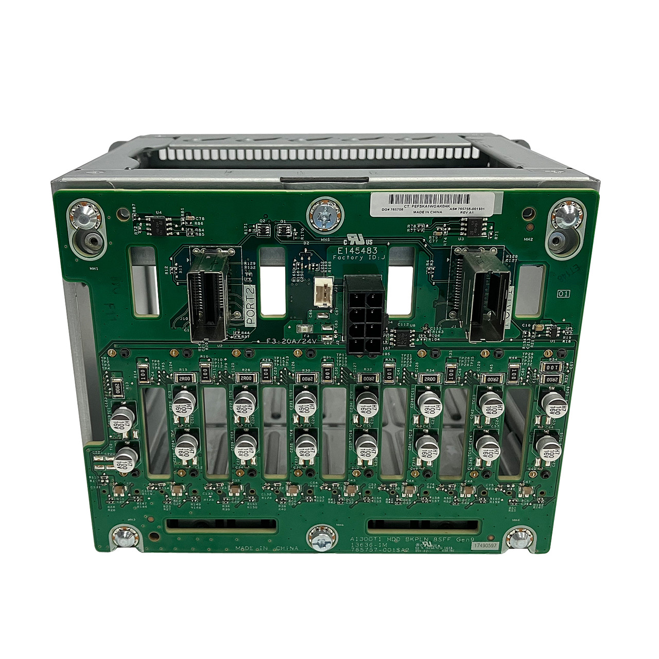 HPe 874568-B21 ML350 G10 8SFF Drive cage kit - with backplane and