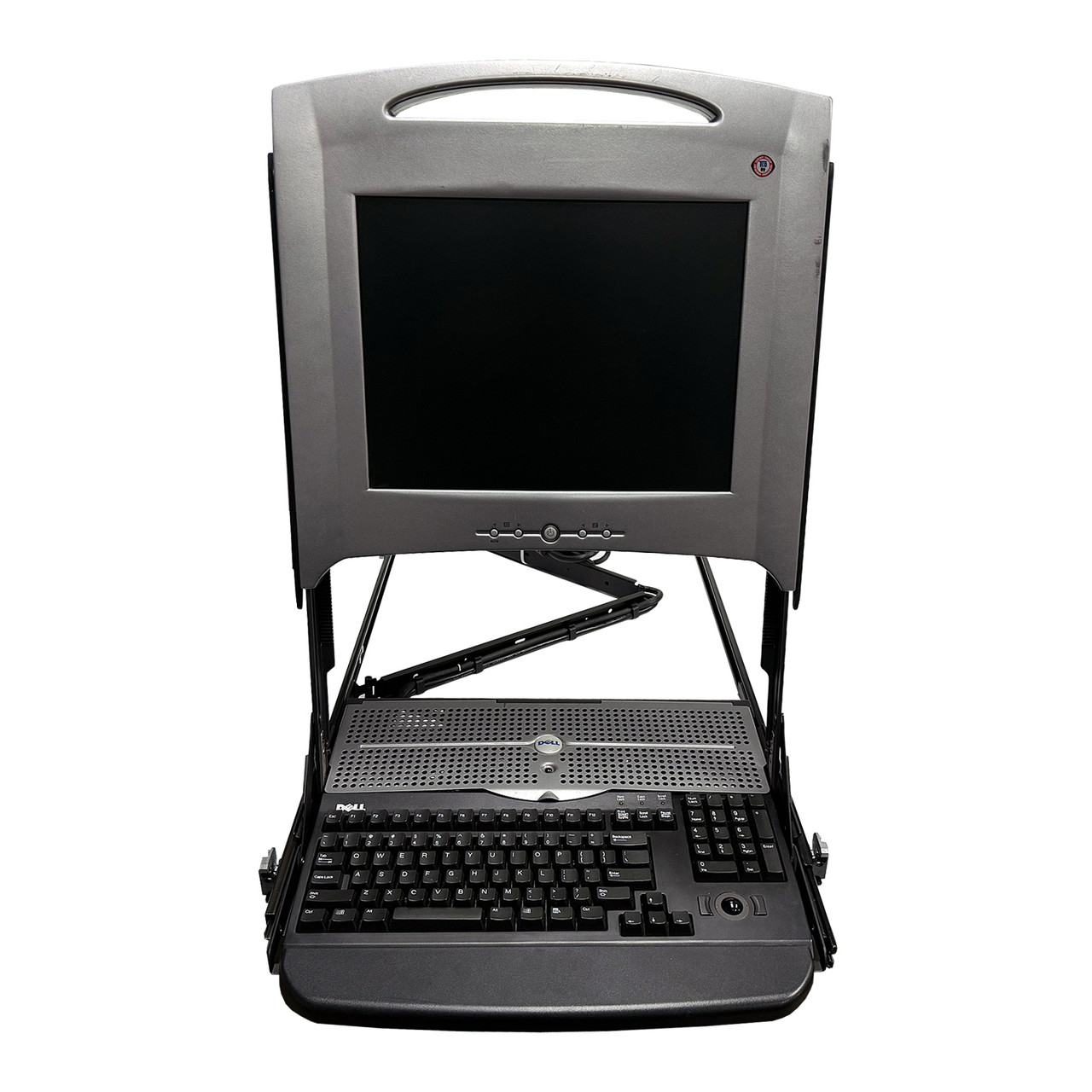 Dell G6325 1U Poweredge Rack Console 15FP 15" LCD KMM Rails Dell G6325 1U Poweredge Rack Console 15FP 15" LCD KMM Rails