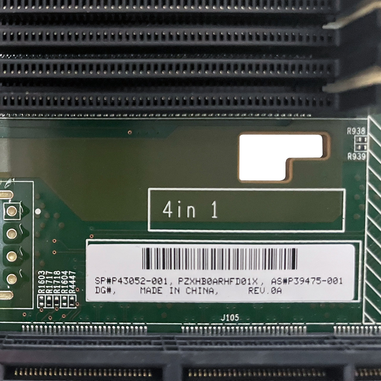 HPe P43052-001 DL110 Gen10 Plus System Board P39475-001 P39476-121
