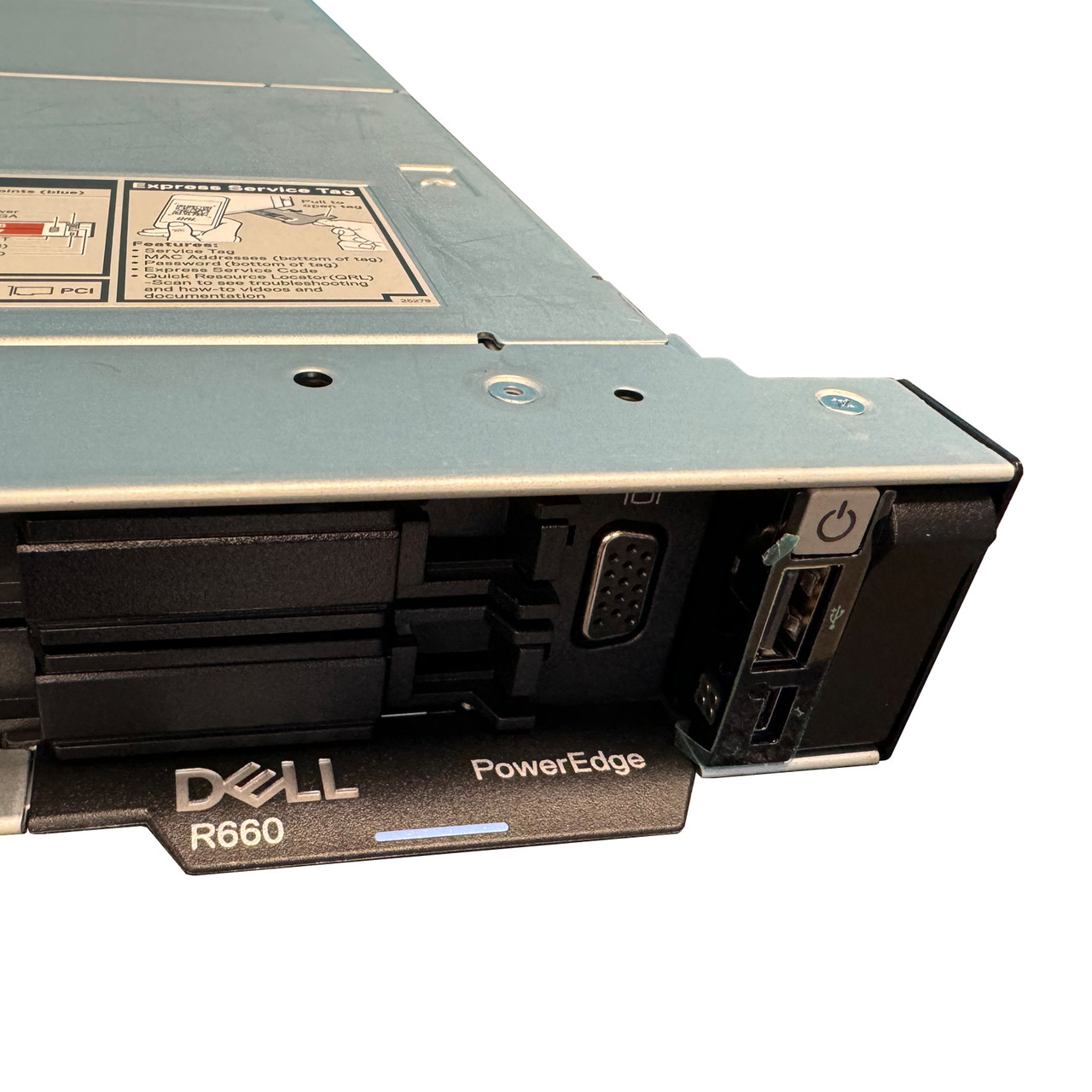 Refurbished PowerEdge R660, Gold 6430, 128GB, 2 x 480GB, H755
