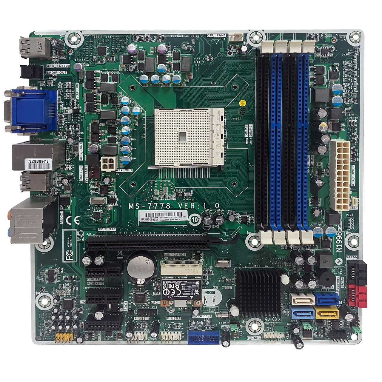 HP 716188-001 Envy 700 MS-7778 AMD System Board 717067-001 717067-601