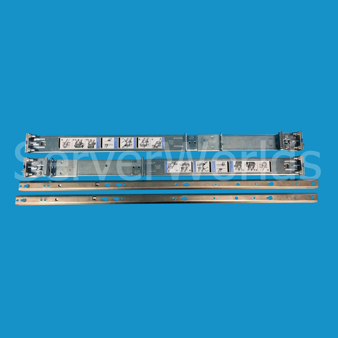 PowerEdge R620 2/4 Post Static Rail Kit