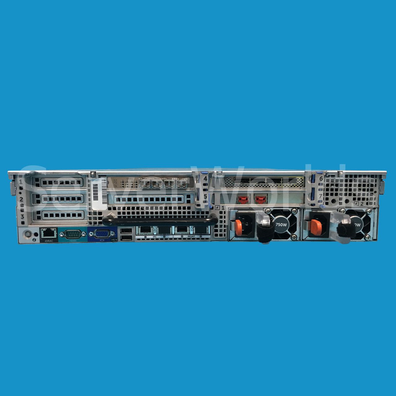 Refurbished Compellent SC8000 Storage Array Controller Rear Panel