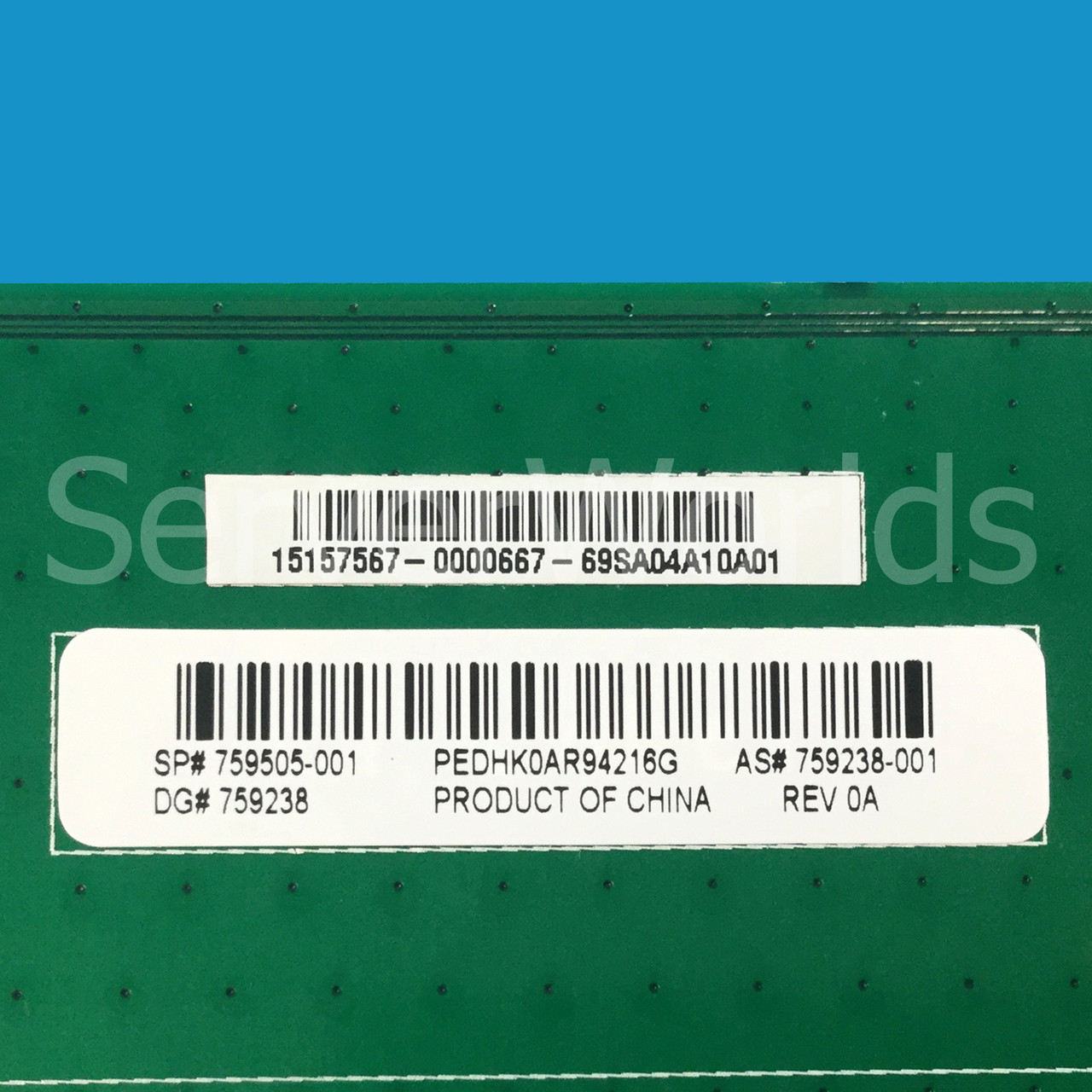 HP 878783-B21 SATA M.2 Dual Drive PCIe Riser Kit 759505-001