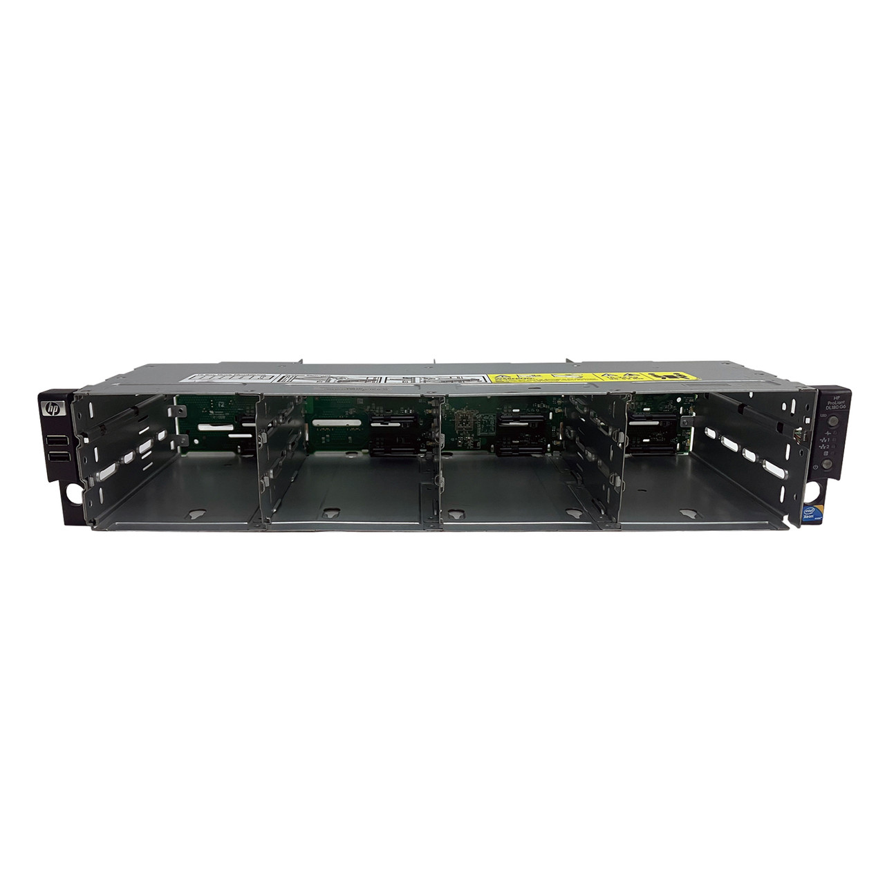 HP 507254-001 DL180 G6 12Bay Front cage assy w/ backplane