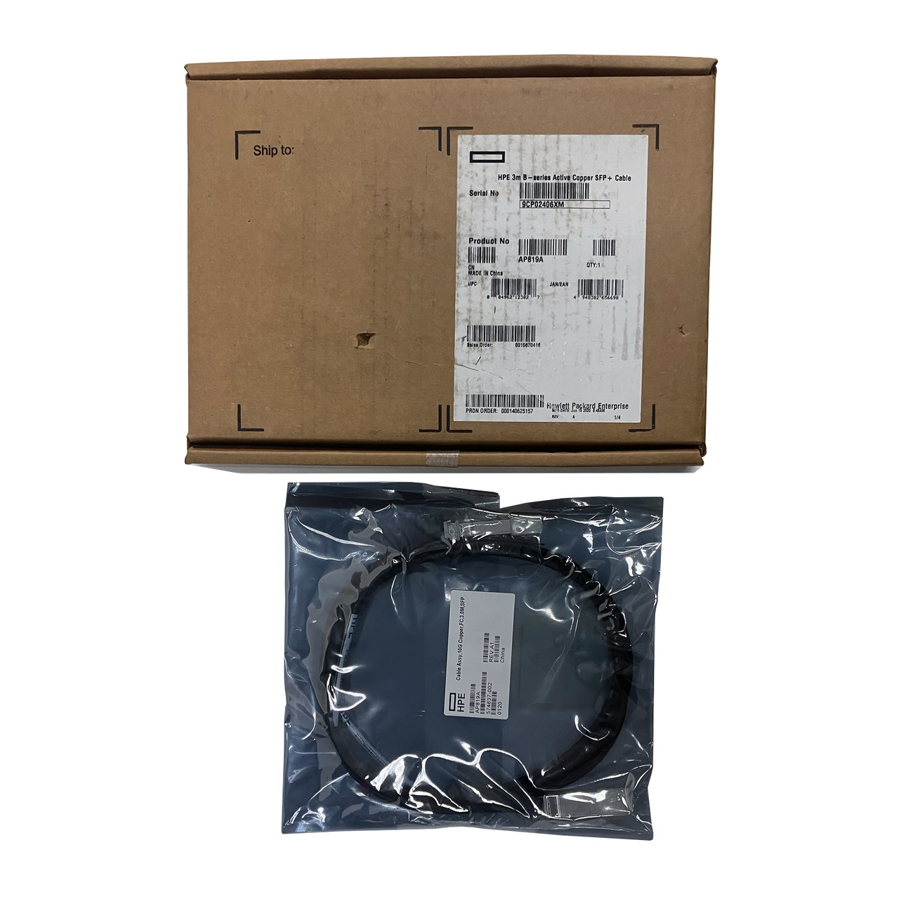 HPe AP819A 3M Active Copper Cable 574769-001 574637-002