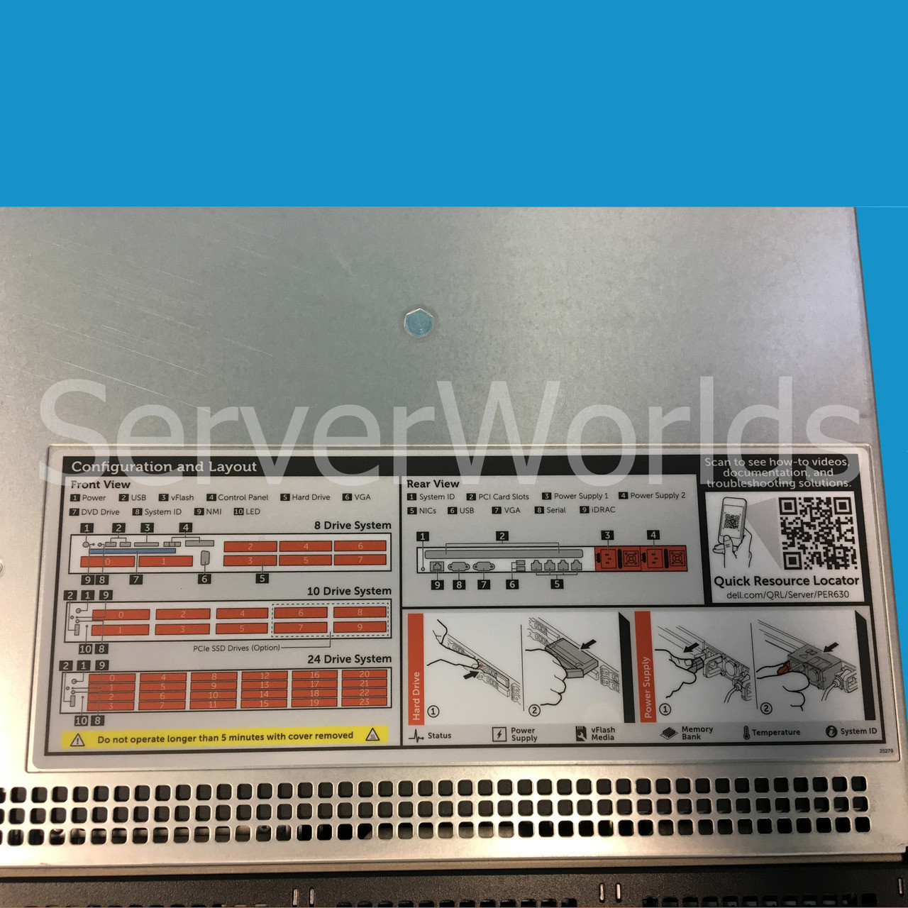 Refurbished Poweredge R630, Configured to Order, 8HDD Product Information