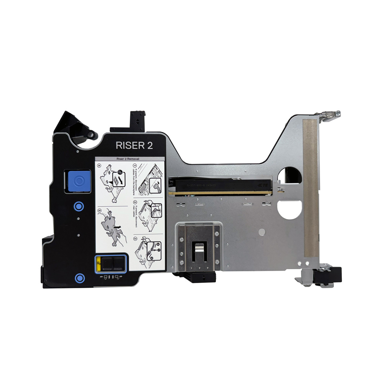 Dell RV0VX PowerEdge R660 Riser 2P Assembly