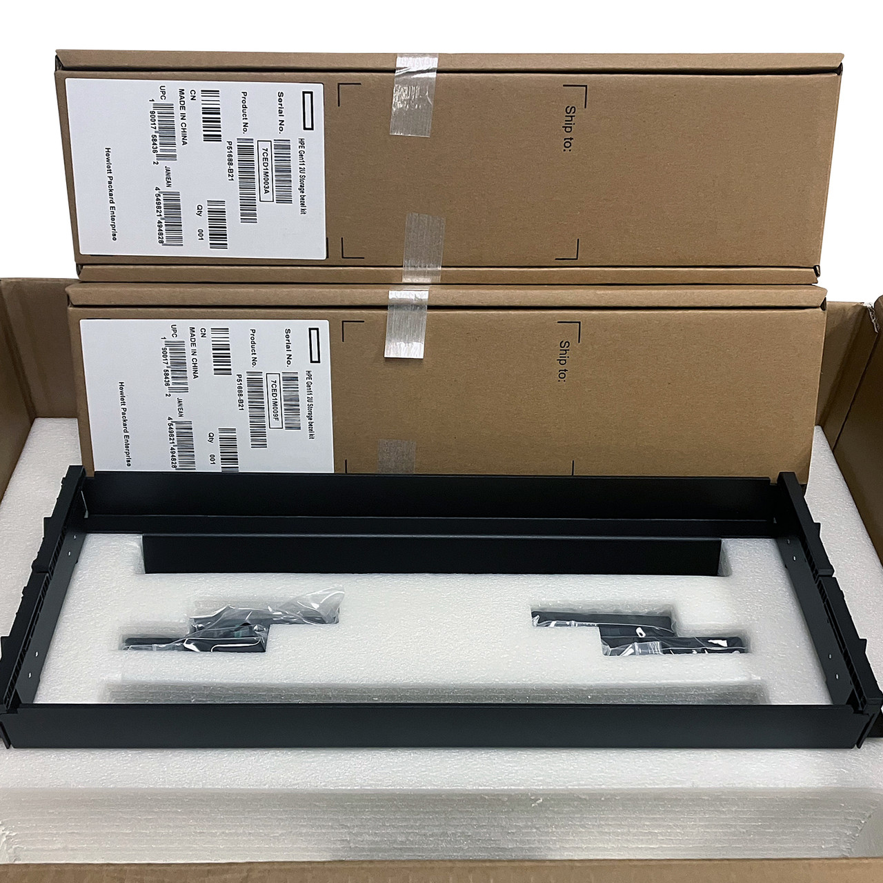 HPE S0A95A Switch Pair Installation Kit with 4U Cable Tray NEW