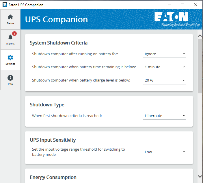 EATON 5P1550GR 5P 1500VA 1100W 230V UPS w/New Batteries ***NEW***