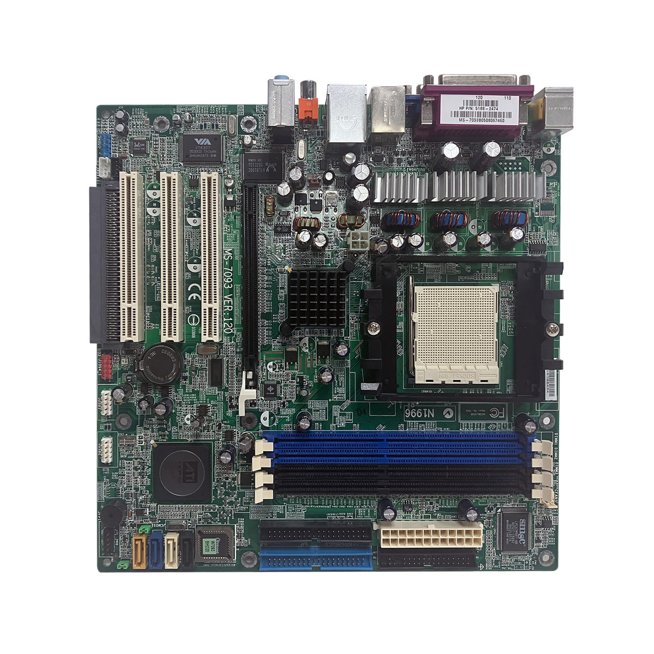 HP 5188-2474 Albacore GL6E System Board HP 5188-2474 Albacore GL6E System Board
