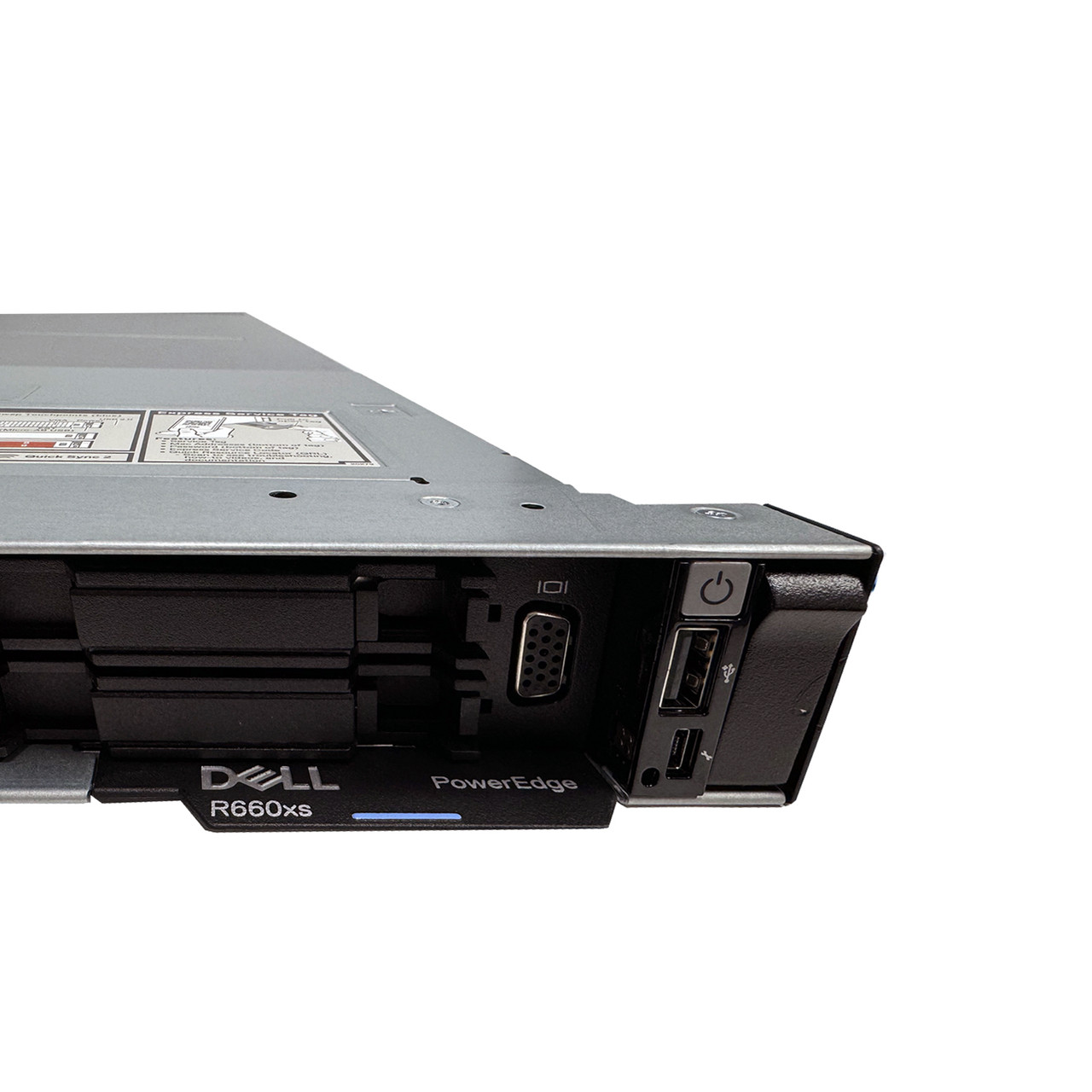 Refurbished PowerEdge R660XS, 2 x Silver 4510 128GB, 2 x 1.6TB SSD, H755N