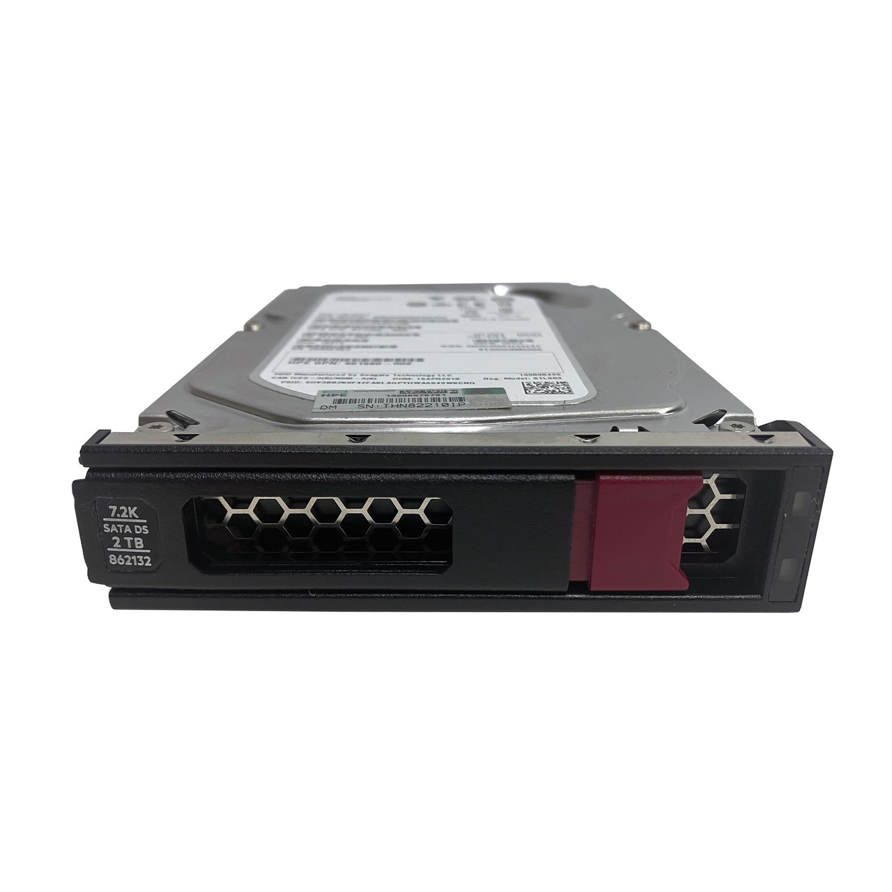 HPe 862132-001 2TB 7.2K SATA 6G LFF  SC Midline Hard Drive 861681-B21 871332-002 861680-002