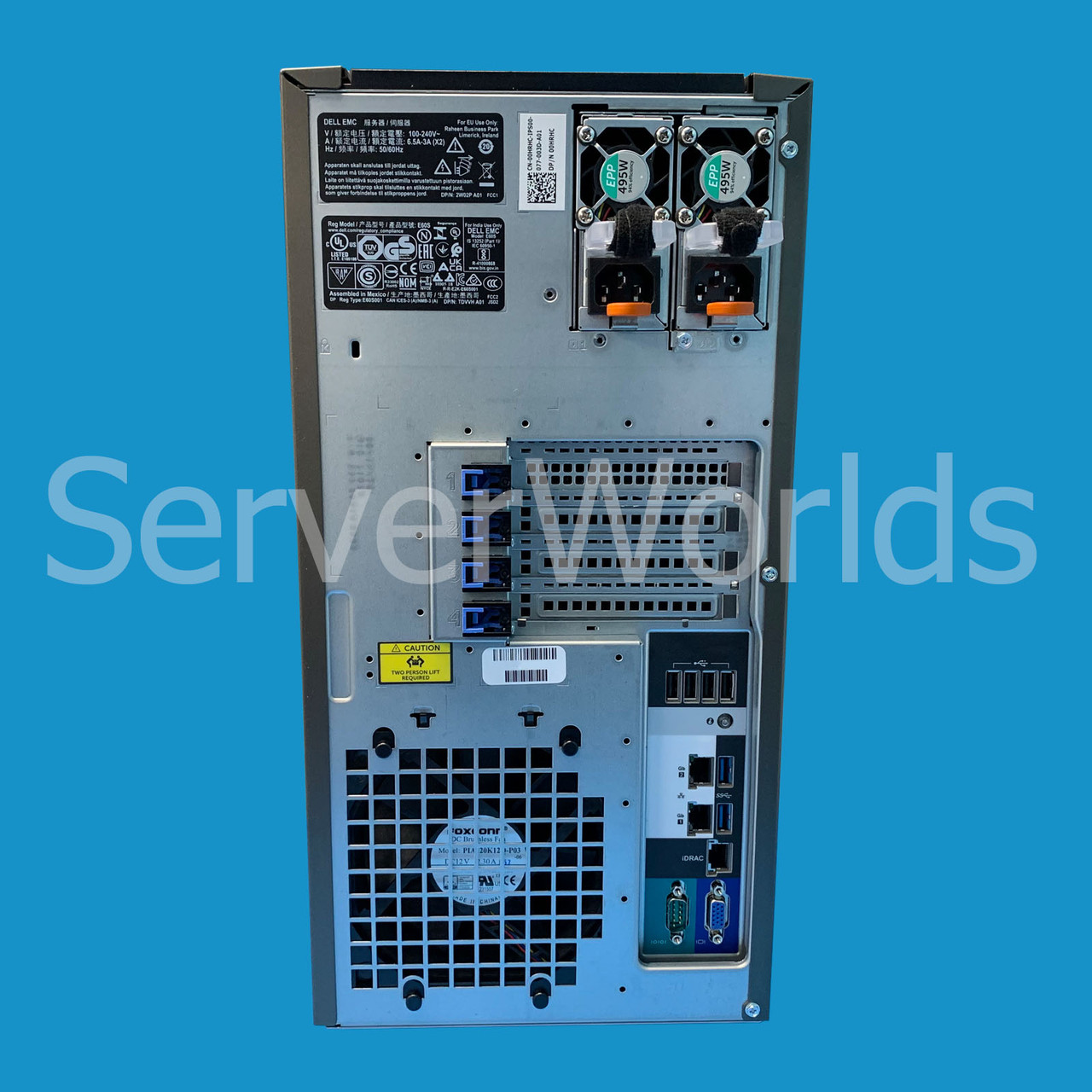 DELL PowerEdge T340 Xeon E-2124 3.3GHz 16GB 4TBx2台(SAS3.5インチ