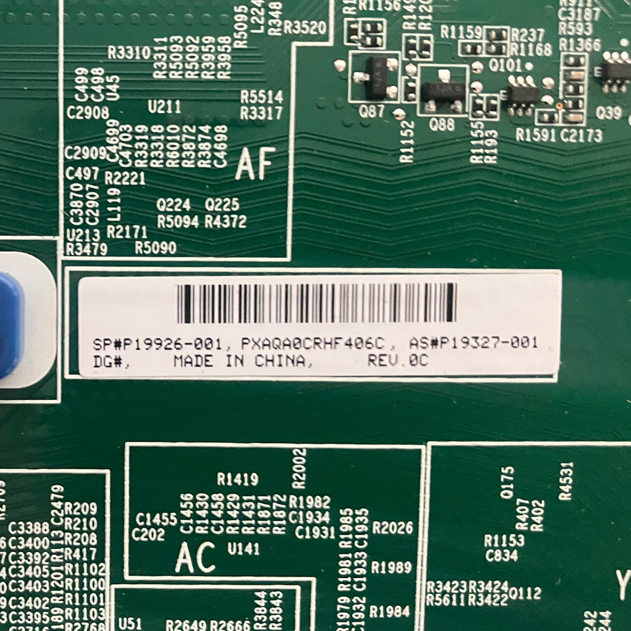 HPe P19926-001 DL360 Gen10  System Board P19327-001