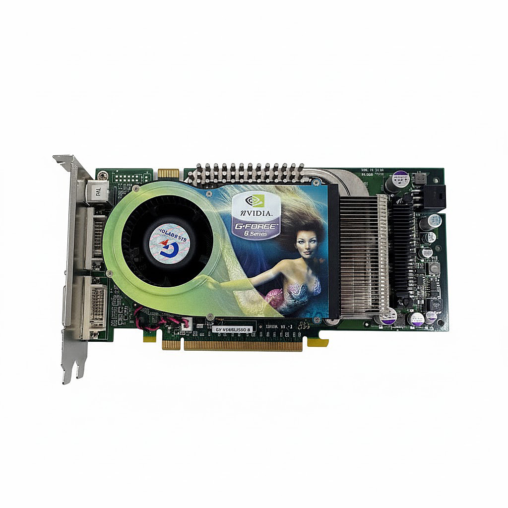 GIGABYTE GV-NX68U256D-B NVIDIA GeForce 6800 Ultra GPU 2xDVI 1xSVideo