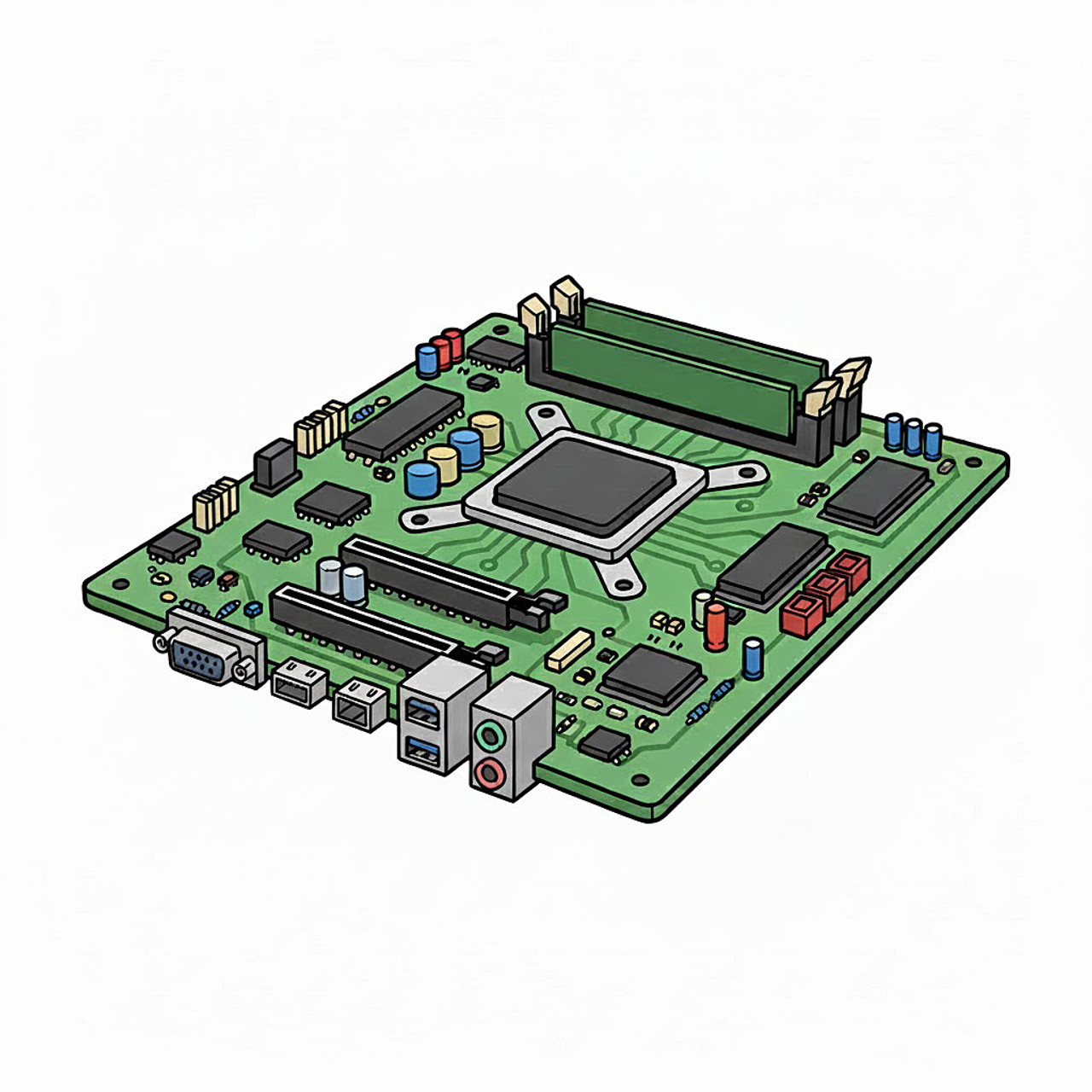 Lenovo 45R5313 ThinkCentre M57P System Board