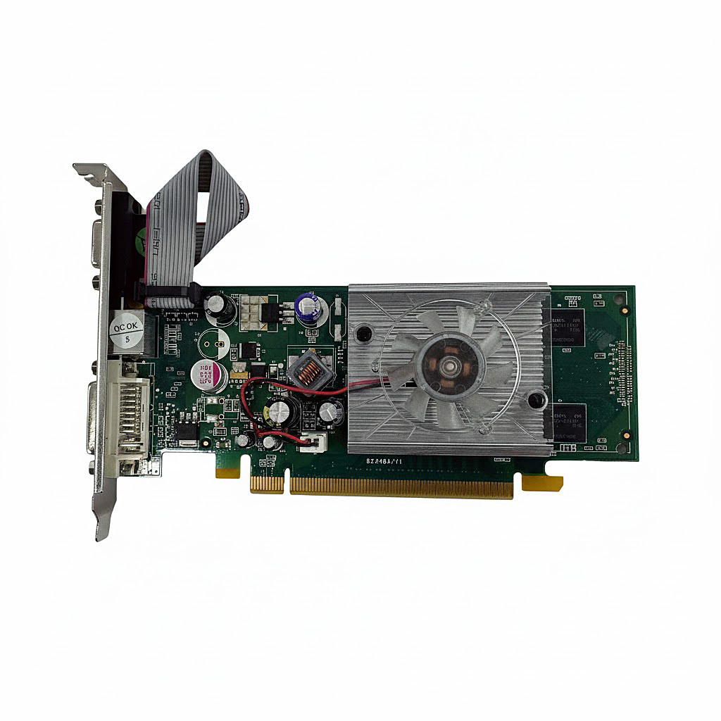 JATON VIDEO-PX8400GS-LX NVIDIA GeForce 8400GS DDR3 GPU 1xDVI 1xVGA 1xSVideo (FH)