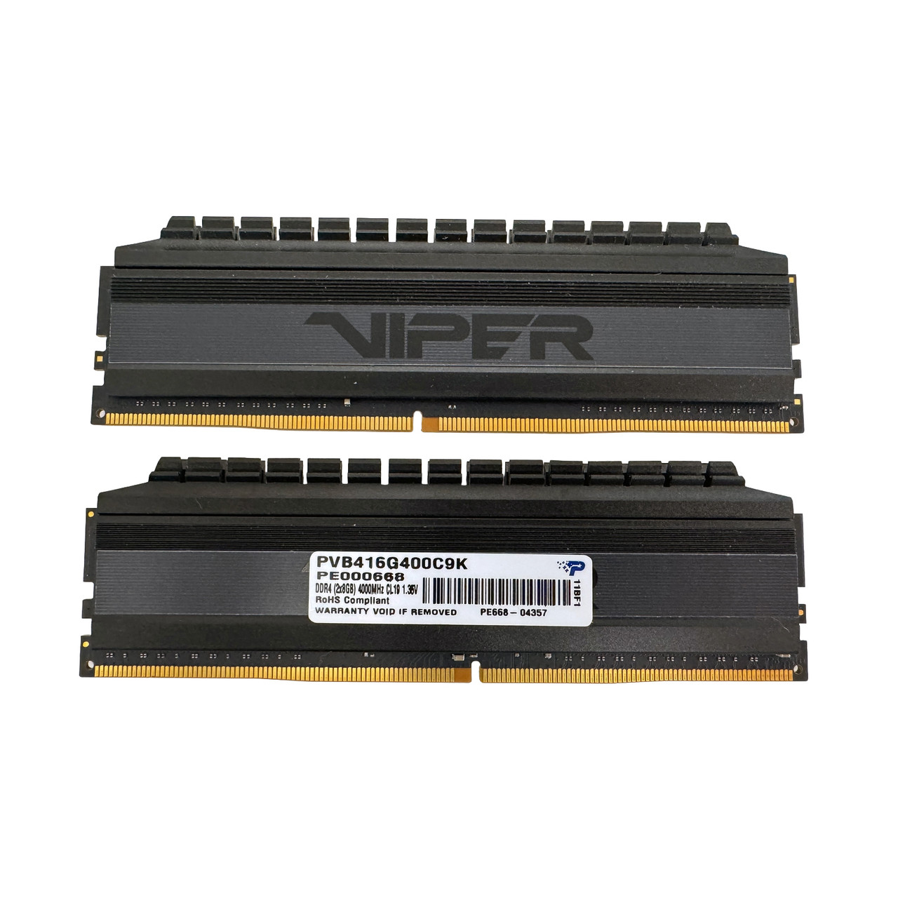 PATRIOT PVB416G400C9K 16GB (2x8GB) PC4-32000 DDR4 Memory Kit