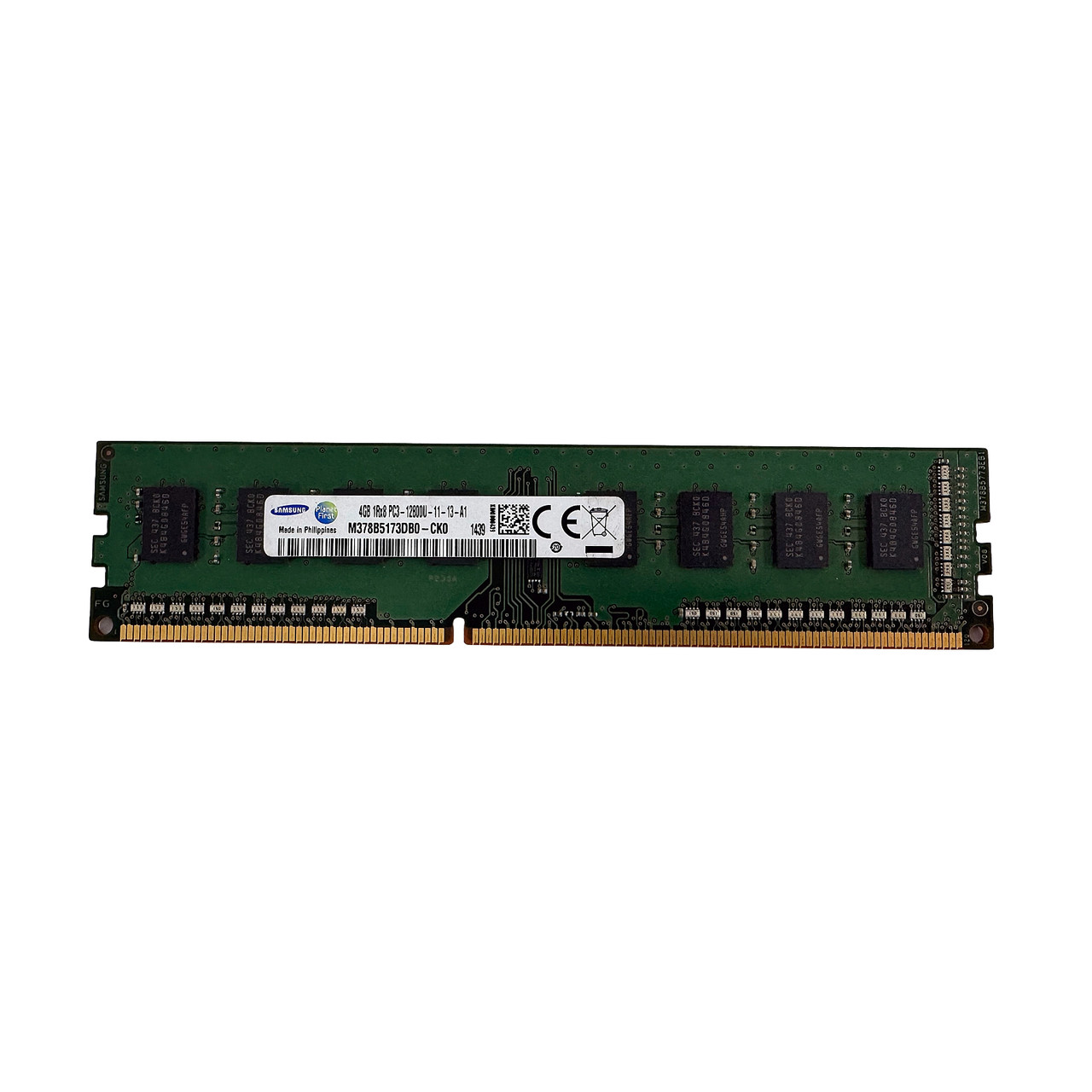 SAMSUNG M378B5173DB0-CK0 4GB PC3-12800U DDR3 Memory Module