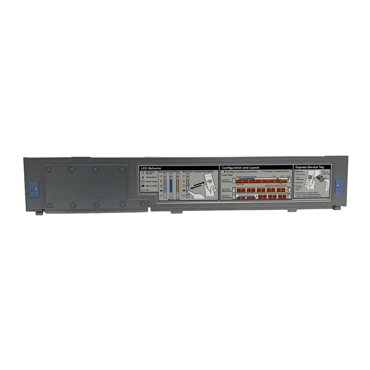 Dell N7YXC PowerEdge R6515 Metal Top Panel Section