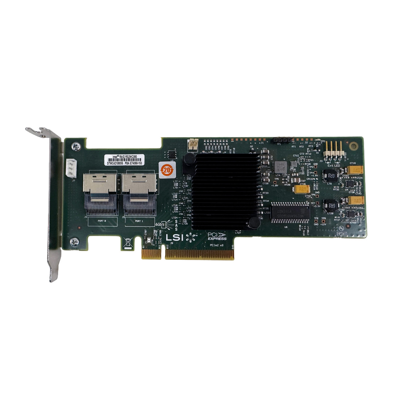 LSI L3-25083-06D 3GBPS SAS/SATA RS2WC080 HBA (LP)