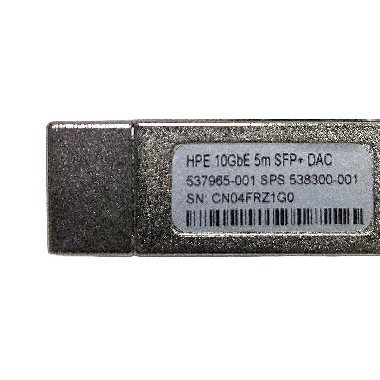 HPe 538300-001  5M DAC 10GB SFP+ Cable 637963-B21 537965-001