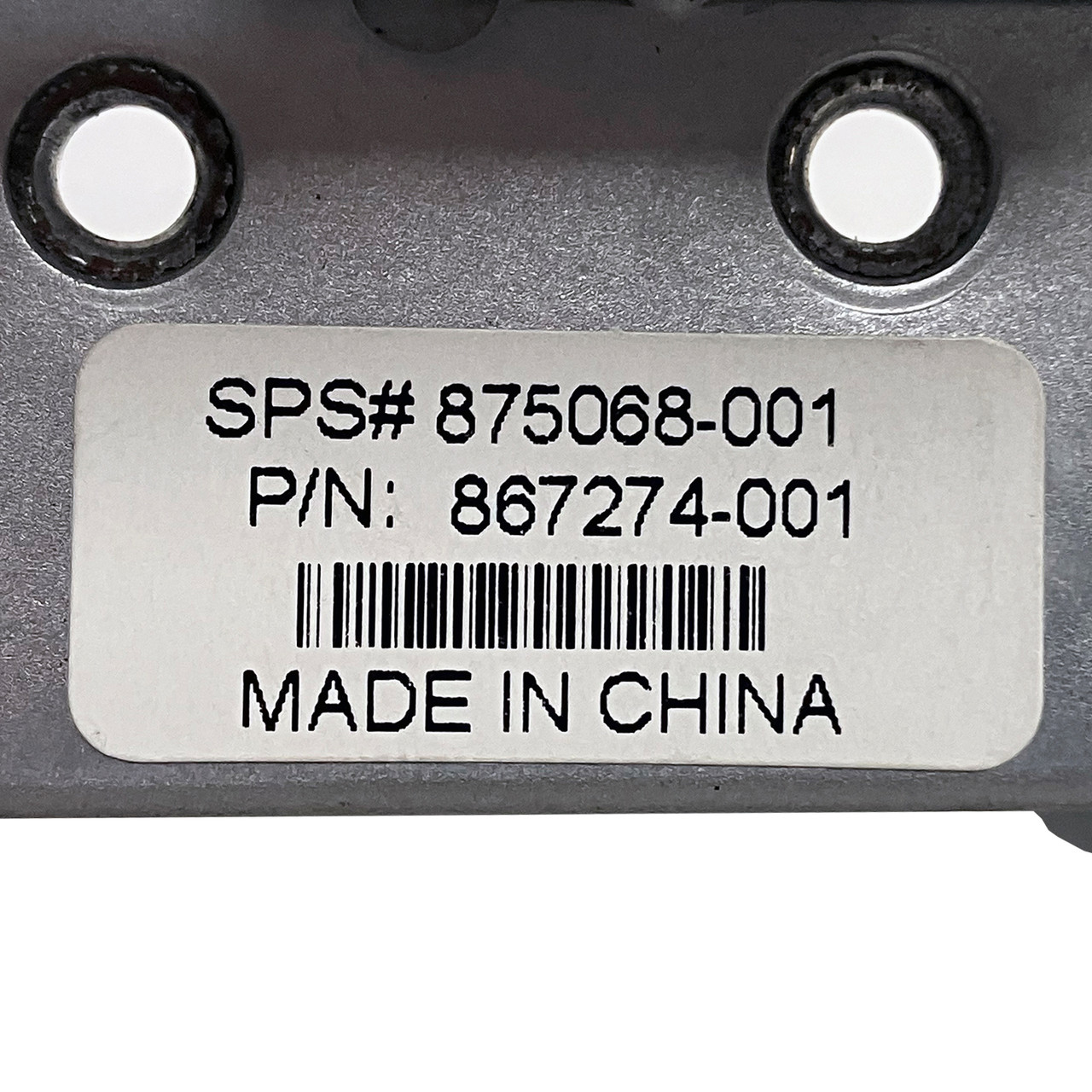 HPe 867274-001 DL380 Gen10 Metal Blank Filler - Back 2SFF 