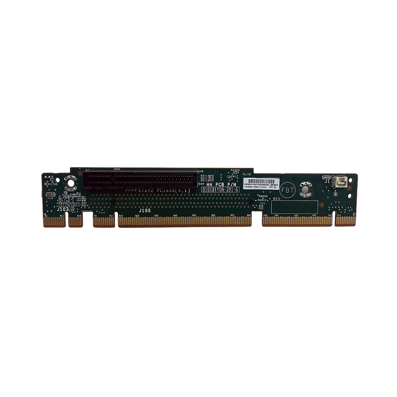 HPe 878538-001 DL160 Gen10 CPU1 Riser Card 854808-001