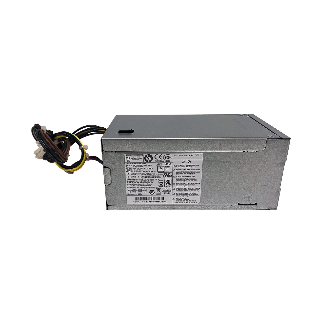 HPe L08417-001 250W Power Supply Prodesk MT D16-250P1A