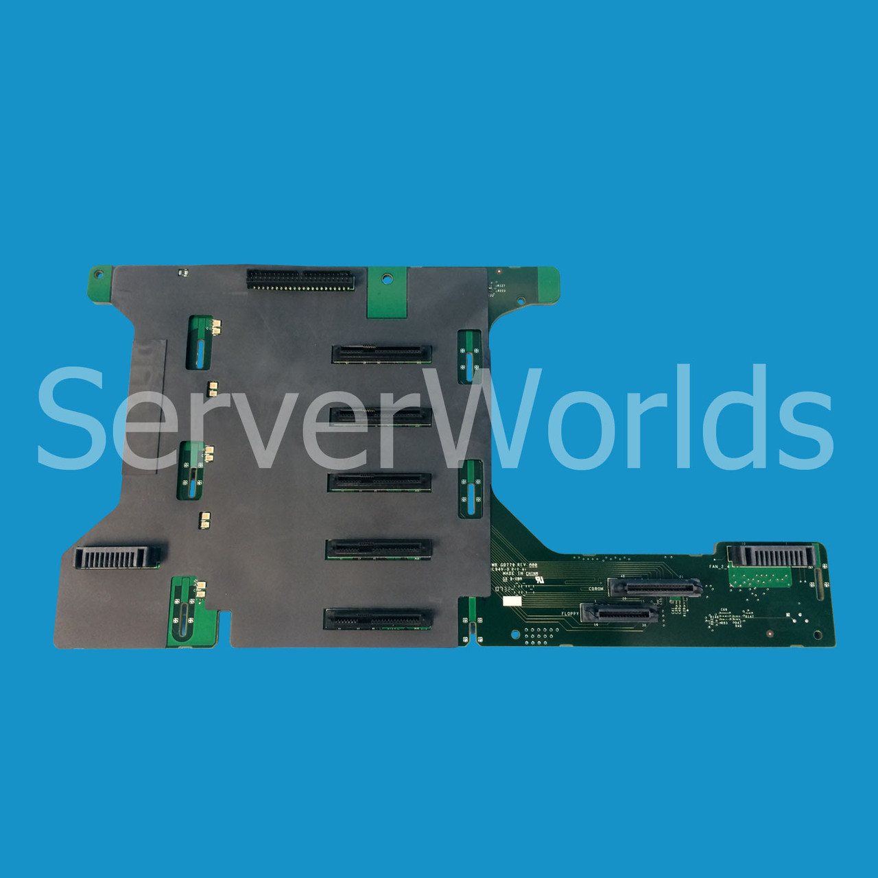 Dell GD777 Poweredge 6850 6950 1x5 3.5" SAS Backplane GD779