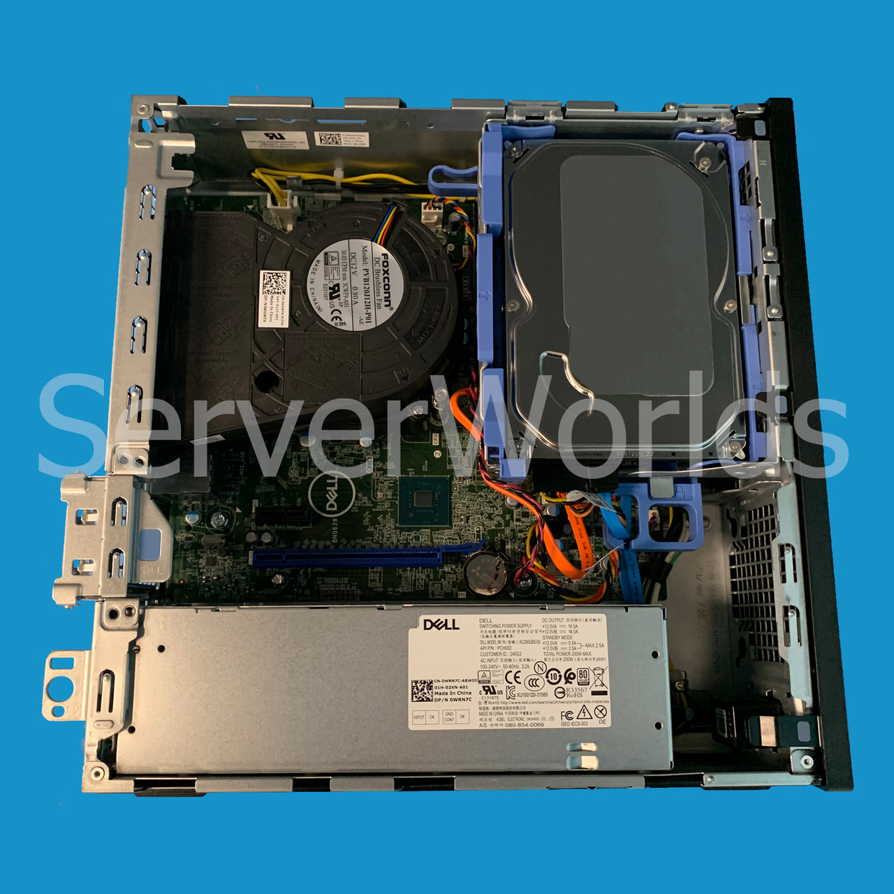 Refurbished Dell OptiPlex 3070 SFF, i5-9500 6C 3.0Ghz, 8GB, 256GB NVMe