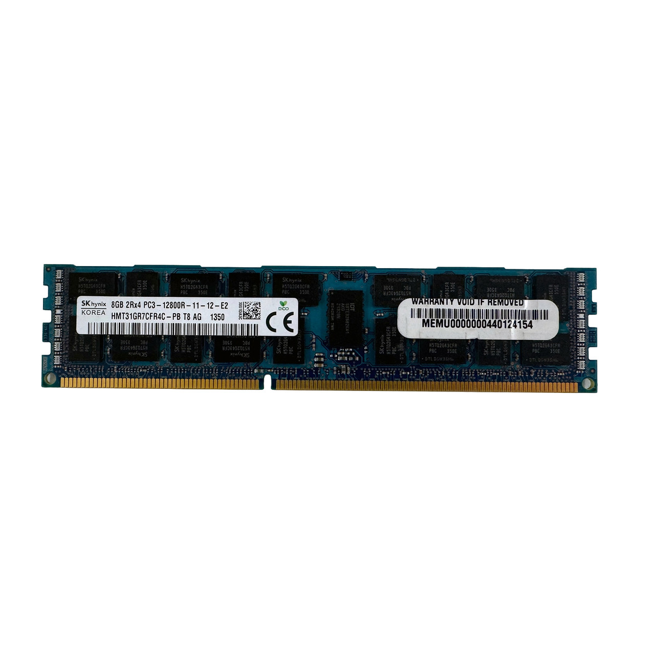 HYNIX HMT31GR7CFR4C-PB 8GB PC3-12800R DDR3 Memory Module